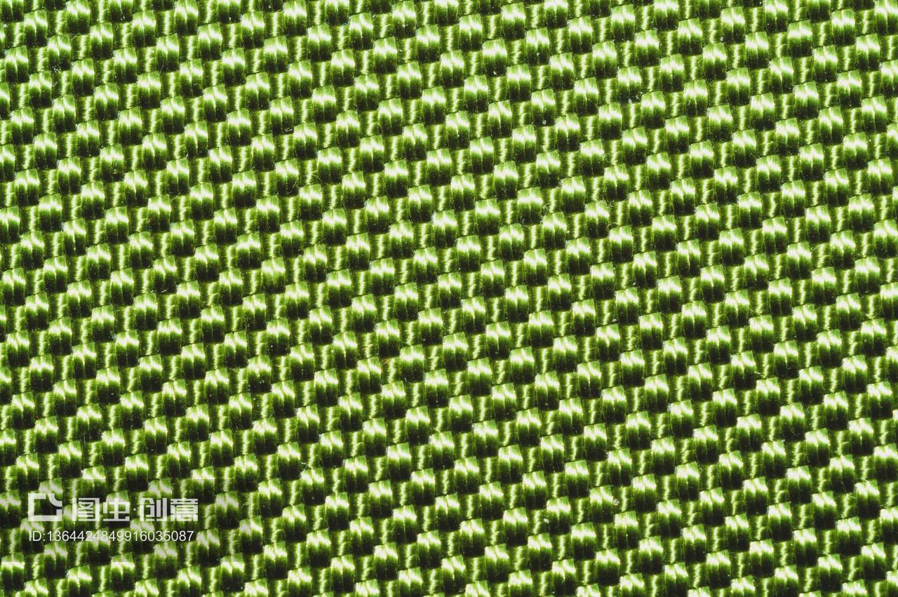 綠色合成材料 織物紋理與編織結構之美